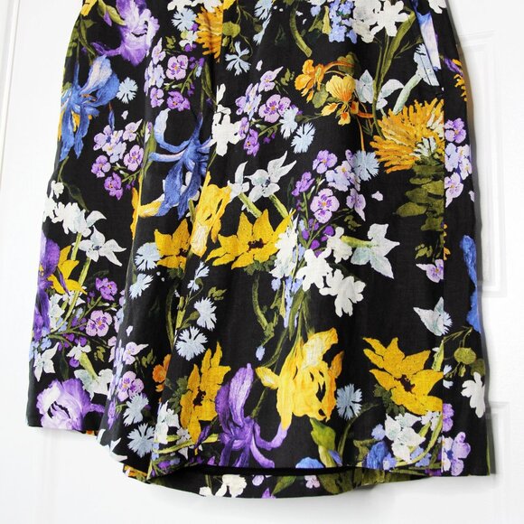 BNWT SS23 ERDEM MILES CEDRIC GARDEN FLORAL LINEN SHORTS 48 & 52 - Picture 6 of 13